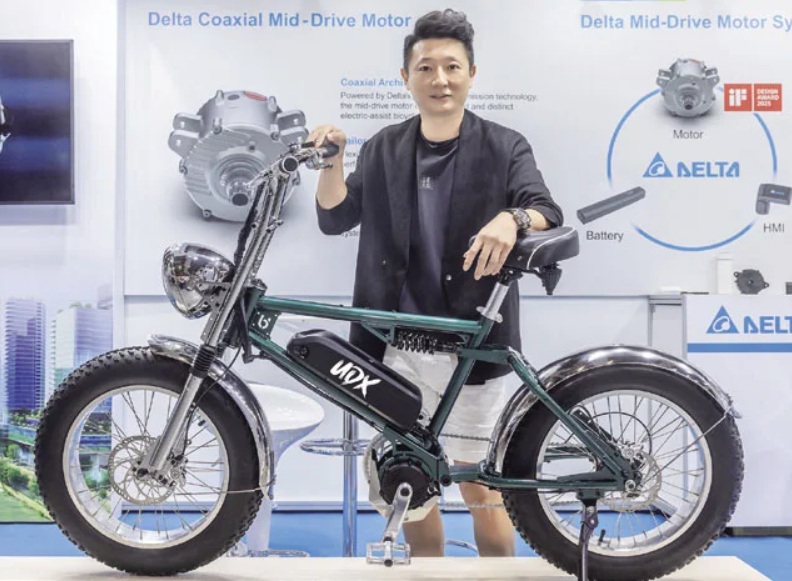台達電為何看上年賣800輛單車小廠？